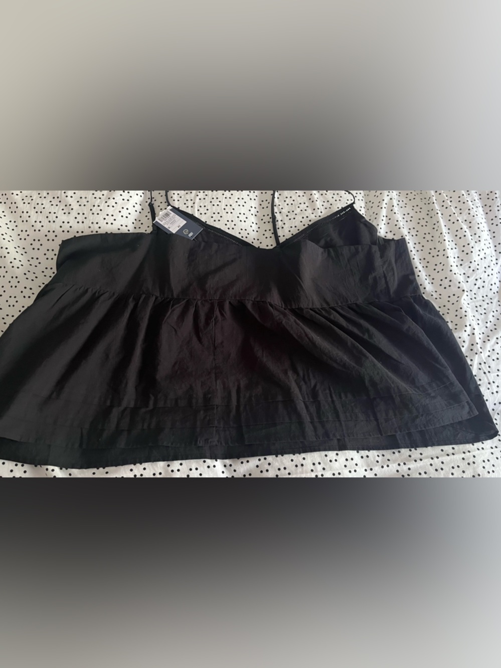 New w Tags Universal Threads Black Tank Top w Adjustable Straps 3x